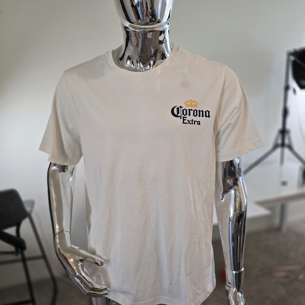 New Corona Beer Beach T Shirt Cotton